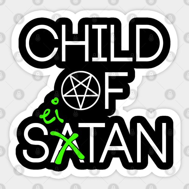 Child of Seitan Sticker by Stoney09